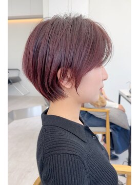 ビューナゴヤ 名駅(VIEW NAGOYA) 似合わせカット/ショートボブ/小顔ヘア/メルティカラー/くせ毛