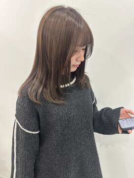 ゴートゥデイ 札幌Nix店(GO TODAY) 顔まわりレイヤー×透明感カラー
