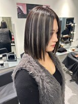 キング 高槻(K!ng) 縮毛矯正髪質改善ハイライトレイヤーカット枚方美容室エクステ