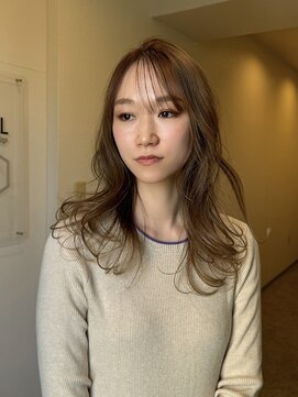 ジル ヘアデザイン ナンバ(JILL Hair Design NAMBA) 【JILL 】シアーベージュ/レイヤーカット