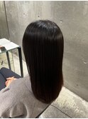 乾かすだけでまとまるウル艶縮毛矯正！(飯田)
