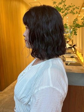 ブクレット(Bouclettes) ミディアムボブ/ウェーブ/ゆるパーマ