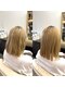 サノ(Sano)の写真/ダメージレスに理想の透明感溢れるカラーを実現！デザインカラーからグレイカラーまで綺麗に仕上げます☆