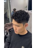 バーバー/ショート/メンズショート/アイロンパーマ