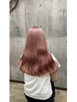 シェノン 近鉄奈良店(CHAINON)&nbsp;色落ちも可愛くなれるピンクベージュ