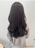 【kaela 仲丸】バイオレットブラウン×上品ロング