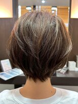 エクファ ヘア シェリル 草津 南草津店(ex-fa hair cherir) ミディアムヘア/デザインカラー/フェイスフレーミング/南草津