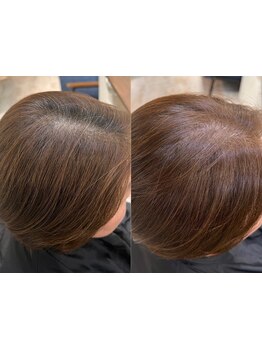 話題の“脱白髪染め”白髪を活かしながら若々しく魅せるカラーで、毎月の白髪染めから解放されます！