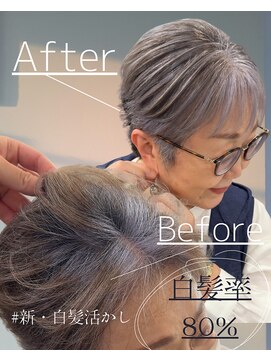 レディアル 大宮(REDEAL ope.) 新・白髪活かし/ 白髪ぼかしハイライト