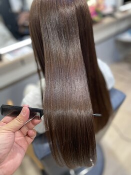 ルク 立川南口店(Luk)の写真/【10/1移転リニューアルオープン】髪質改善×縮毛矯正の酸性矯正でダメージレスに自分史上最高の艶髪へ!