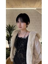 ピークアブー アヴェダ アトレ恵比寿(PEEK-A-BOO AVEDA) 大人可愛いショート小顔ショート前髪ありショート