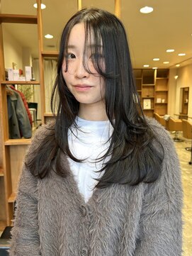 ロプート(Loput) フェザーレイヤー×ダークグレージュ