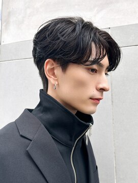 アッドバイケーツー 心斎橋(add by k-two Men's) メンズカット/ショート/センターパート