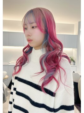 ノラ ウメダ(NORA UMEDA) 【chiaki】originaldesignハイトーンデザインカラールーツカラー