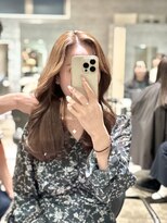 アンダーバーホワイト 天王寺阿倍野店(_WHITE)&nbsp;レイヤーカット 顔周りカット 顔周りレイヤー 透明感カラー