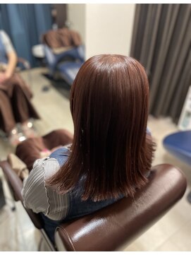 ヘアーアンドエステ ブレ チェリーピンク