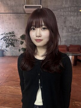 シカ(sica) レイヤーカット/ピンクラベンダー