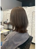 伸ばしかけも綺麗に見せる大人カラー【武蔵小杉】