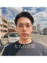 メンズサロン ハリウッド(HOLLYWOOD) かき上げショートヘア