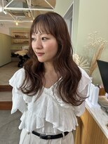 キュオンシア(CUEON. ciea)&nbsp;ロング×マロンベージュ