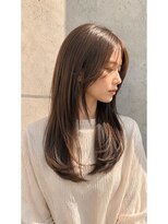 ヴィータ ヘア デザイン(Vita Hair Design)&nbsp;艶髪ロング×ナチュラルブラウン髪質改善艶感艶カラー天使の輪