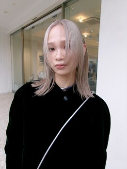チクロヘアー(Ticro hair)の写真/【透明感×個性のハイトーンカラー】定評のある高いカラー技術と絶妙なセンスで"カワイイ"を創る