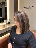 メゾン ド アール(Maison de R)&nbsp;グレージュ×ハイライト