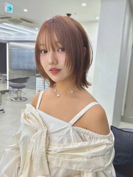 サンド ミュウ 横浜店(sand mieu) ゆるふわレイヤーボブ