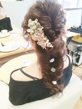 アスピリーフ(ASPILEAF) お呼ばれヘアアレンジ