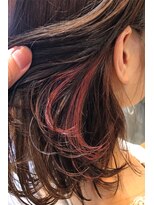 ヘアーアンドメイク ファット(Hair&Make PHAT) イヤリングカラーピンクミディアム20代30代