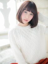 モッズ ヘア 福岡姪浜店(mod's hair)&nbsp;*mod's姪浜*…厚めバング♪ワンカール前下がりスリークボブd