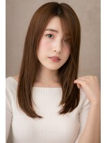 モッズヘア 上尾西口店(mod's hair) ミルクティーブラウンのワンカールモテロングY上尾10代20代30代