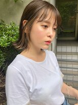 ヘアサロンエム 渋谷店(HAIR SALON M)&nbsp;クールショート/ボブルフ/ピンクベージュ/シルバーカラー