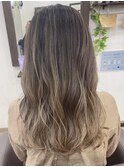 バレイヤージュ★ミルクティー