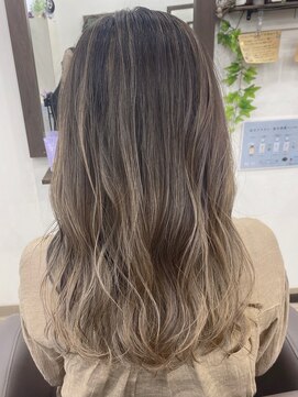 シエル(Ciel) バレイヤージュ★ミルクティー