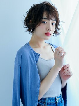 オーブ ヘアー グロー 橋本店(AUBE HAIR grawe) 【AUBE HAIR】無造作カールラフショート