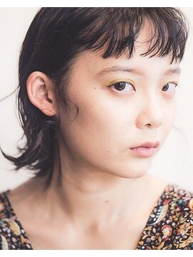 エマ 谷山店(EMMA) ショートバング 前髪 パッツンバング 切りっぱなしボブ