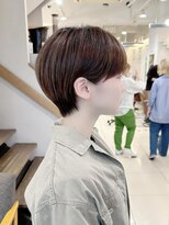 ネオリーブアイム 横浜西口店(Neolive aim)&nbsp;横浜で叶えるマッシュバングショートカット[ショート縮毛矯正]