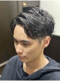 爽やかパーマスタイル