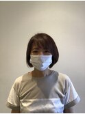 前下がりボブ