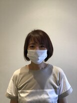 ヘア アンド フェイス トコ(Hair&Face toco)&nbsp;前下がりボブ