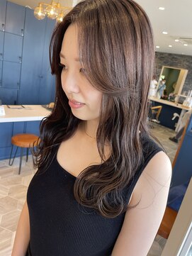 ラグ バイ シゲルカットクラブ 神田久志本店(lag) 大人可愛い韓国風フェザーバングスタイル♪