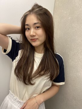 ゼストカロン(ZEST Kalon) ハイライト　レイヤーカット　デザインカラー