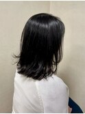 ミディアムレイヤースタイル
