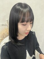 ハイバレーヘアーメゾン(HIGH VALLEY HAIRMAISON) 岡山南中央町レイヤースタイルフェイスレイヤー顔周りカット