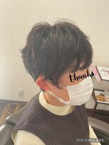 ヘアーデザインスペース リプル(hair design space Ripple) 動きのあるグレイカラー