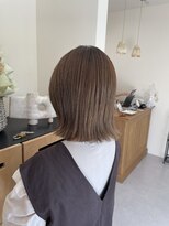 ベンジー 沖縄店(benji)&nbsp;王道ベージュでモテ＊大人ボブ