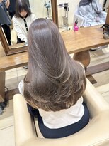 ザック ヴィ(ZACC  vie)&nbsp;レイヤーカット/セミロング/艶カラー/学割U24