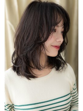 カバーヘア ブリス 大宮西口(COVER HAIR bliss) 黒髪アッシュブラック小顔ヘルシースタイル315Y大宮20代30代40代