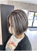 白髪ぼかし/ハイライト